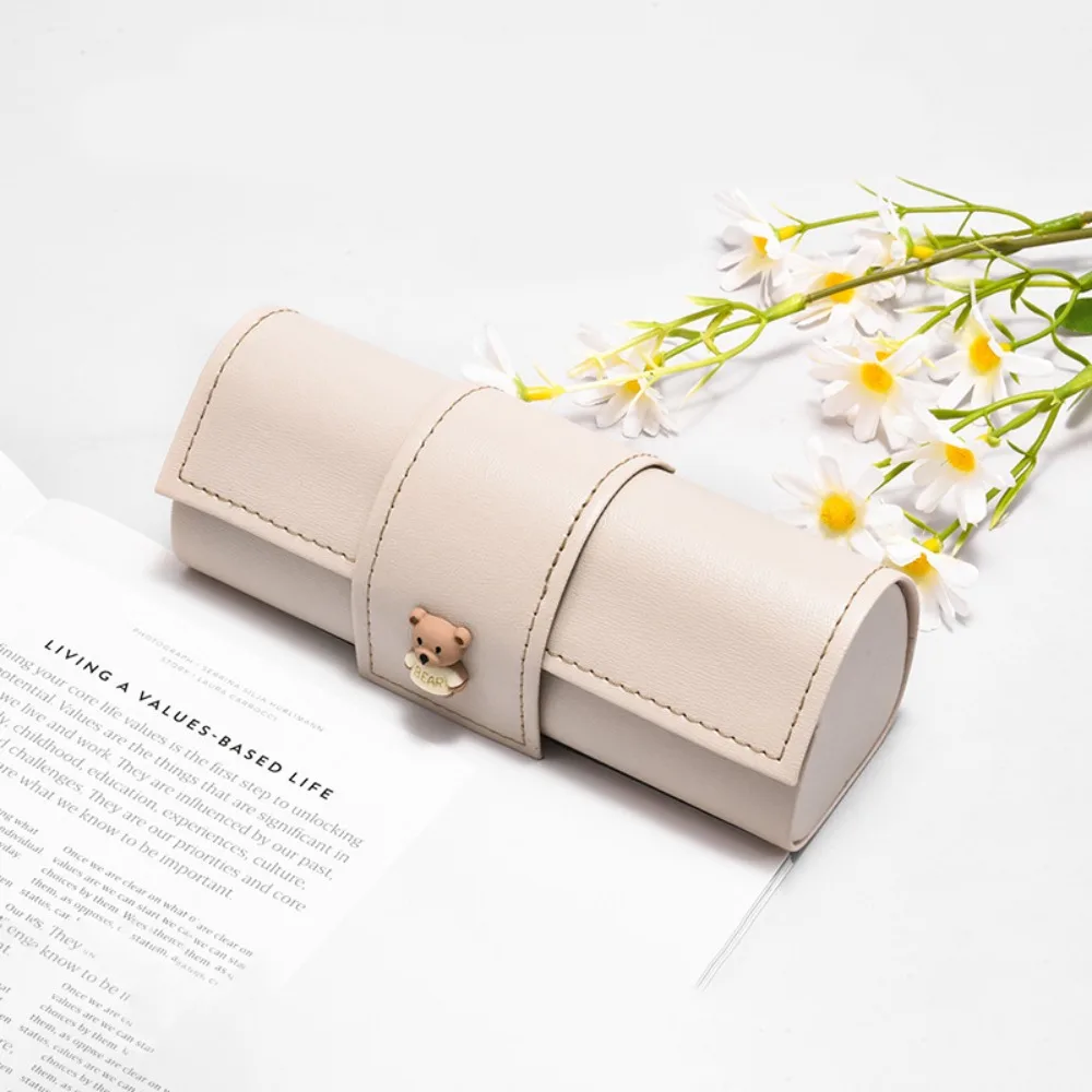 Милый чехол для очков из искусственной кожи с медведем, милый чехол для очков с принтом, чехол для очков с принтом, чехол для очков с принтом, держатель для очков, студент
Милый чехол для очков из искусственной кожи с медведем, милый чехол для очков с принтом, чехол для очков с принтом, чехол для очков с принтом, держатель для очков, студент