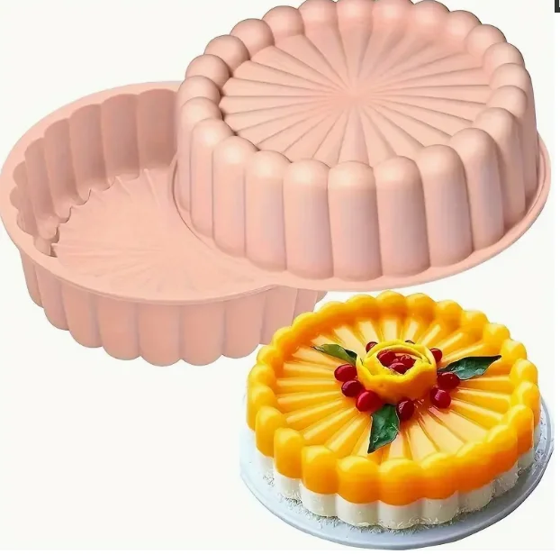 1pc Cake Mold Round Cake Pan Non-Stick Cake Mold Cake Mold Baking Pans For Birthday Party DIY Baking Tools Silicone Cake Pan
1pc Cake Mold Round Cake Pan Non-Stick Cake Mold Cake Mold Baking Pans For Birthday Party DIY Baking Tools Silicone Cake Pan