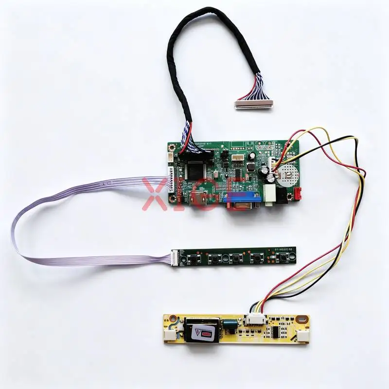 Monitor Controller Drive Board Fit LP154WU2 LQ170M1LA LTN154CT02 LTN170CT01 1920*1200 1920x1200 HDMI+VGA LVDS 30-Pin 2-CCFL Kit
Monitor Controller Drive Board Fit LP154WU2 LQ170M1LA LTN154CT02 LTN170CT01 1920*1200 1920x1200 HDMI+VGA LVDS 30-Pin 2-CCFL Kit