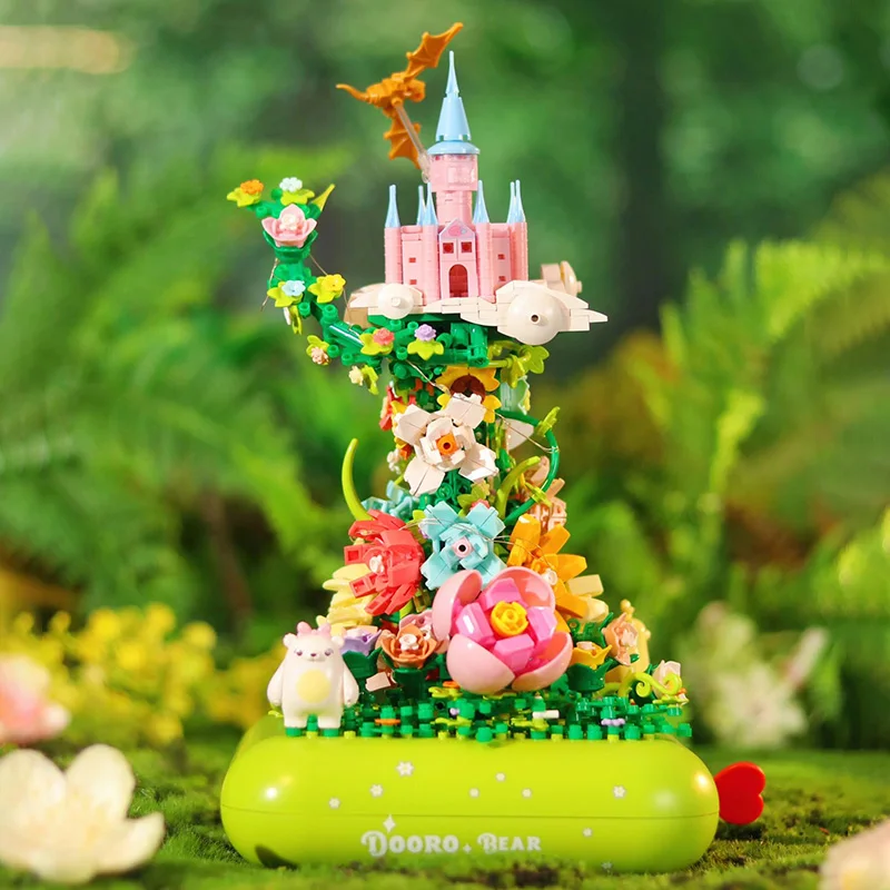 Building Blocks Fantasy Sprout Bear Castle in The Clouds Music Box Puzzle Toys Educational Model Ornament Collection Gift
Building Blocks Fantasy Sprout Bear Castle in The Clouds Music Box Puzzle Toys Educational Model Ornament Collection Gift