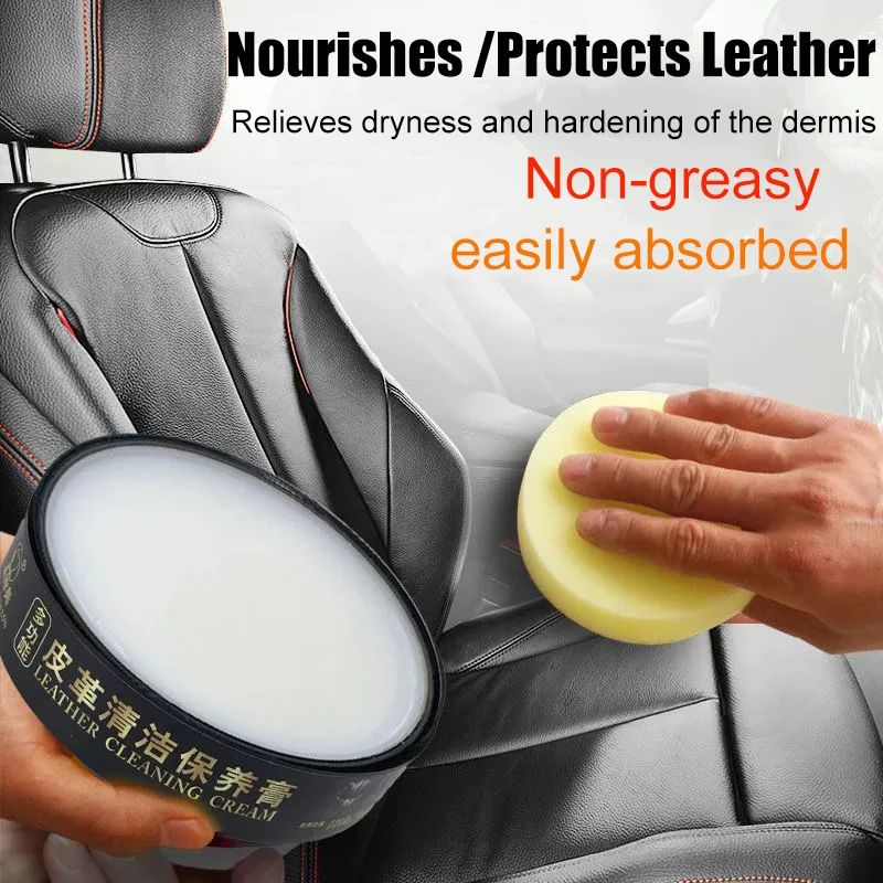 Genuine Leather Car Seat Conditioner Multi-Purpose Leather Care Agent Stain-Removing & Revitalising Seat Cleaner Auto Parts
Genuine Leather Car Seat Conditioner Multi-Purpose Leather Care Agent Stain-Removing & Revitalising Seat Cleaner Auto Parts