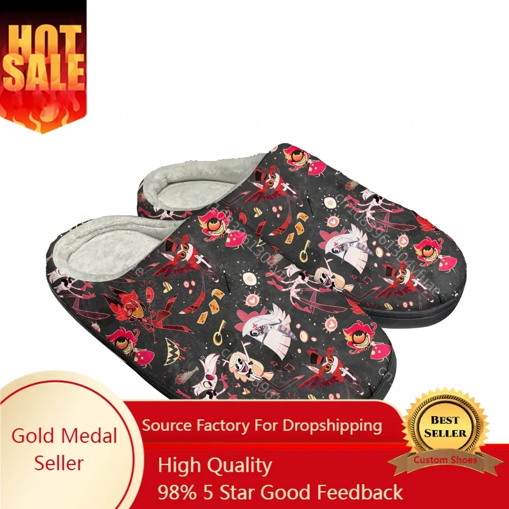 Custom Hotel Hazbin Cotton Slippers Mens Womens Latest Sandals Bedroom Plush Indoor Keep Warm Shoes Thermal Indoor Flat Slipper
Custom Hotel Hazbin Cotton Slippers Mens Womens Latest Sandals Bedroom Plush Indoor Keep Warm Shoes Thermal Indoor Flat Slipper