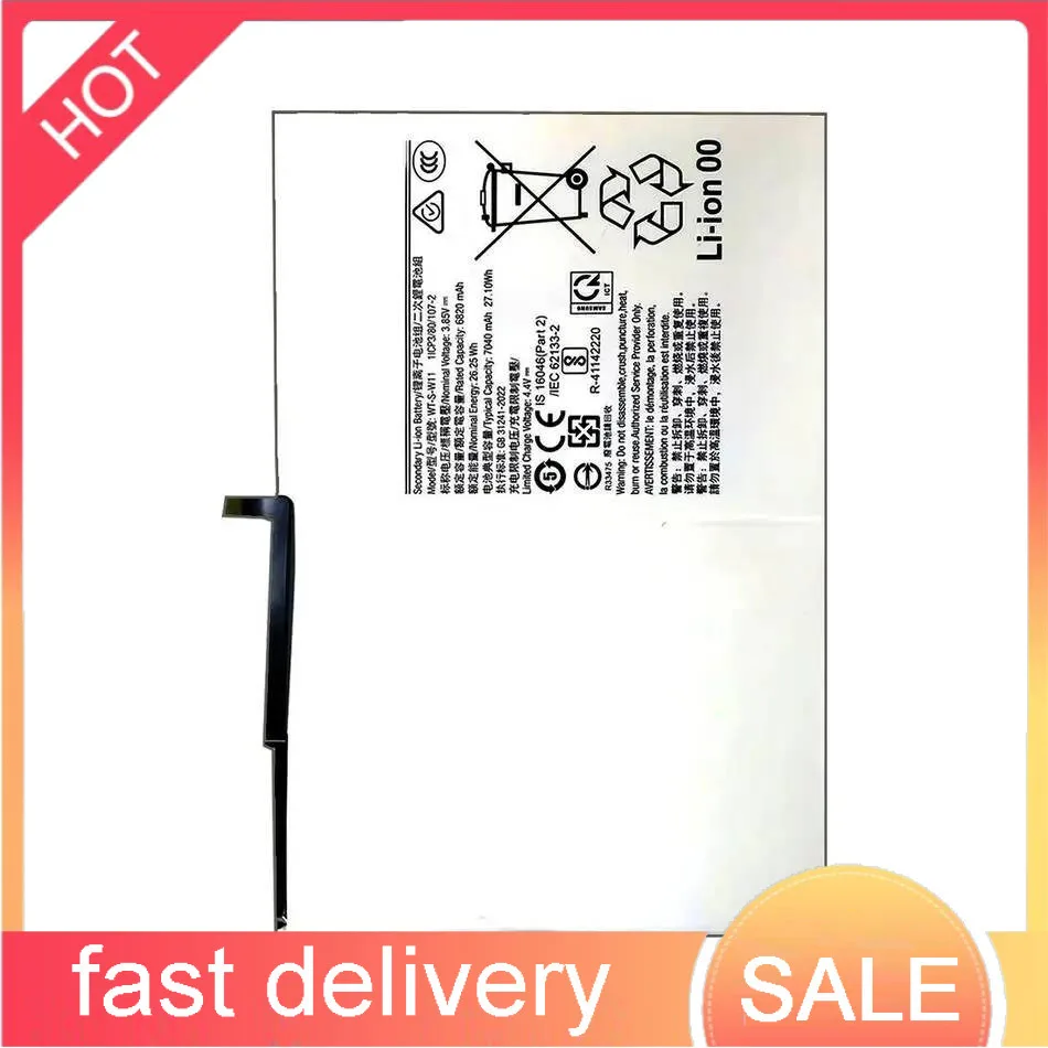 Tablet Battery WT-S-W11 Long Lasting For Samsung Galaxy Tab A9 Plus A9+ 11 SM-X210 1ICP3 80 107-2 X210 X216 7040Mah Lightweight
Tablet Battery WT-S-W11 Long Lasting For Samsung Galaxy Tab A9 Plus A9+ 11 SM-X210 1ICP3 80 107-2 X210 X216 7040Mah Lightweight