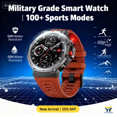 DM58 Smart Watch - Bluetooth 5.3 with Blood Pressure Oxygen Detection and Five Global Positioning Systems
DM58 Smart Watch - Bluetooth 5.3 with Blood Pressure Oxygen Detection and Five Global Positioning Systems
