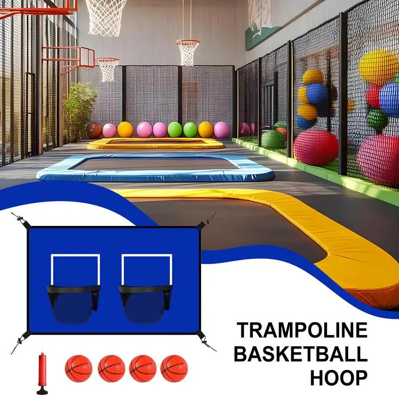 Basketball Hoop For Trampoline Outdoor Trampoline Basketball Hoop For Dunking Weather-Resistant Ball Accessory For Outdoor
Basketball Hoop For Trampoline Outdoor Trampoline Basketball Hoop For Dunking Weather-Resistant Ball Accessory For Outdoor
