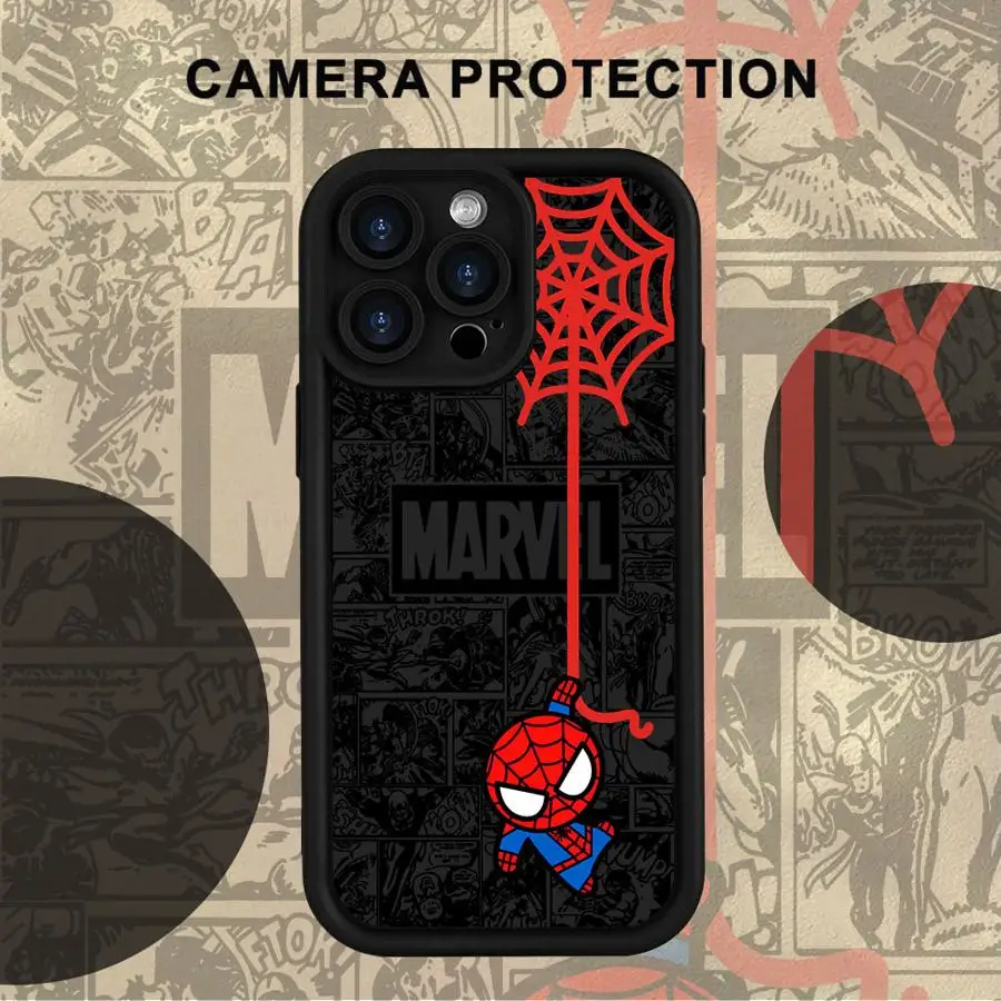 Funny Cartoon Marvel Spiderman Soft Cover Phone Case for iPhone 12 14 14+ 13Pro 15 Plus 15Pro 13 16e 11 16 Pro Max 16+ 
Funny Cartoon Marvel Spiderman Soft Cover Phone Case for iPhone 12 14 14+ 13Pro 15 Plus 15Pro 13 16e 11 16 Pro Max 16+