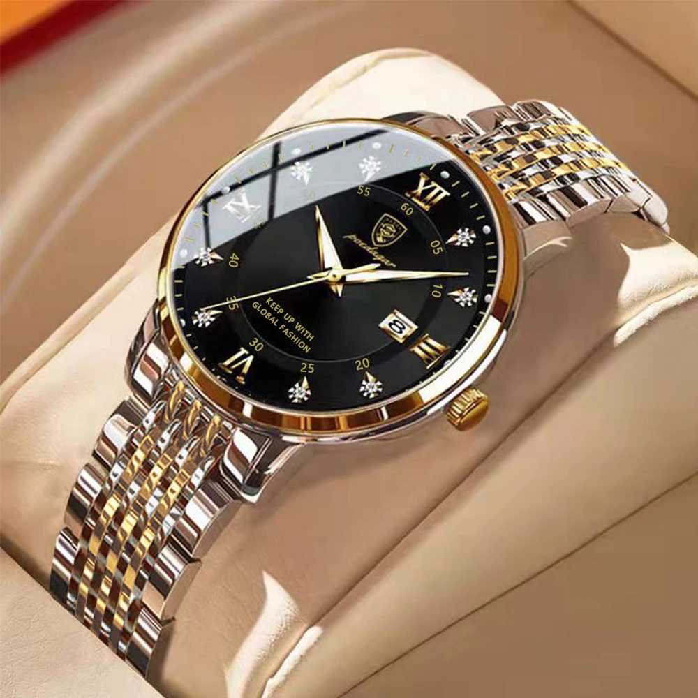 POEDAGAR Fashion Classic Woman Watch Waterproof Stainless Steel Luminous Date Exquisite Ladies Wristwatch Quartz Women’s Watches
POEDAGAR Fashion Classic Woman Watch Waterproof Stainless Steel Luminous Date Exquisite Ladies Wristwatch Quartz Women’s Watches