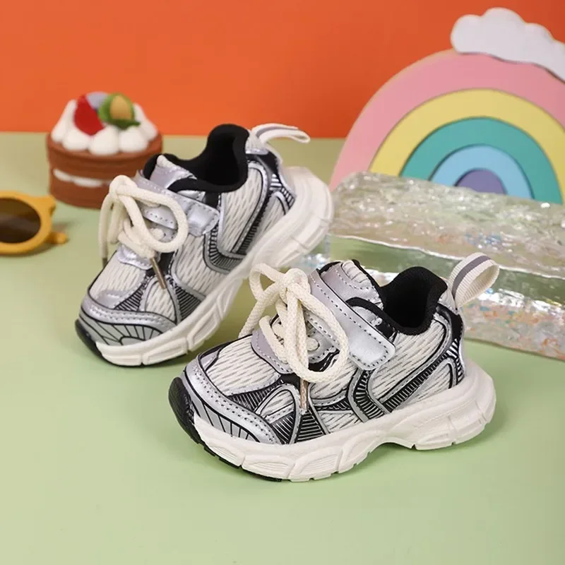 Baby Sports Shoes Non-slip Mesh Breathable Toddler Kids Sneakers Soft Bottom 2025 New Boys Girls Running Shoes Comfortable
Baby Sports Shoes Non-slip Mesh Breathable Toddler Kids Sneakers Soft Bottom 2025 New Boys Girls Running Shoes Comfortable