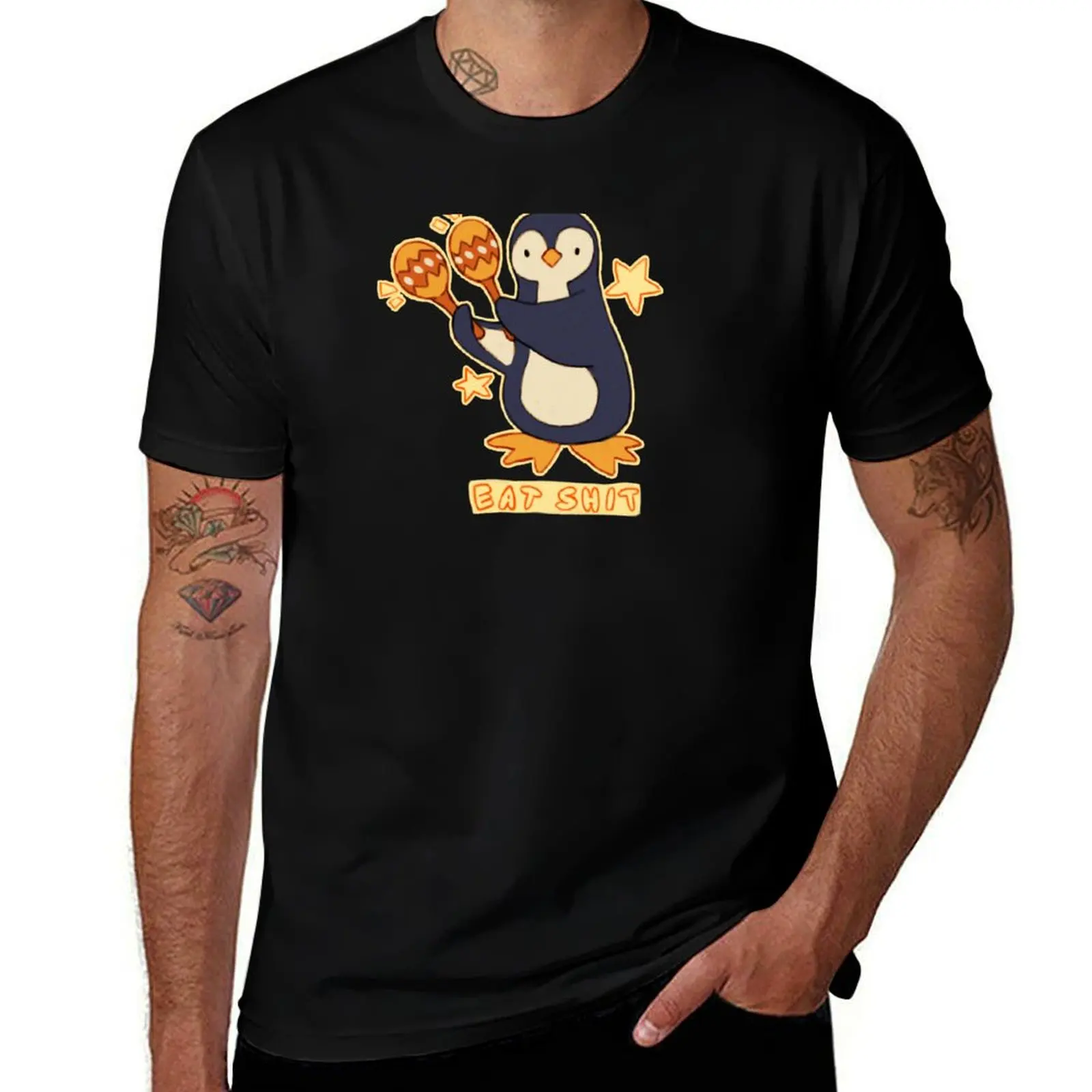 Penguin's unmannerly maracas T-Shirt t shirts cotton 100% man t shirt designer T-Shirt
Penguin's unmannerly maracas T-Shirt t shirts cotton 100% man t shirt designer T-Shirt