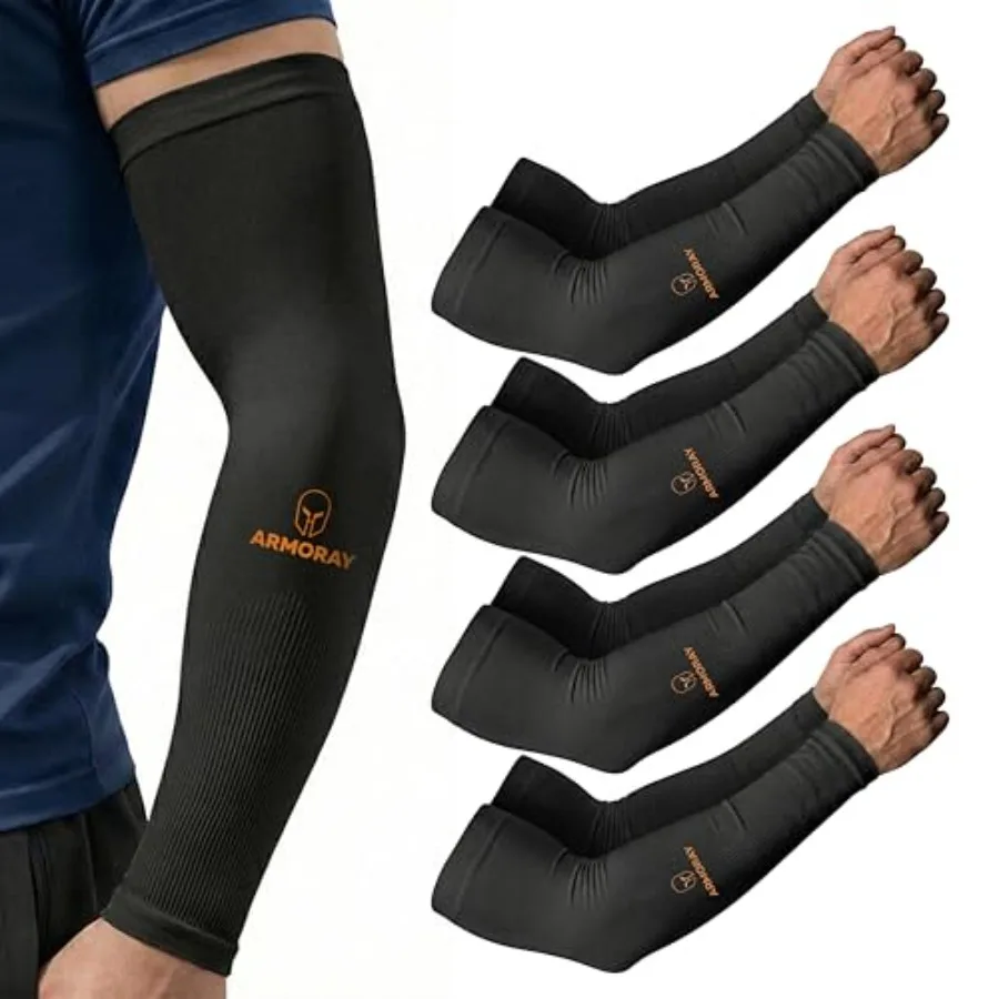 Arm Sleeves for Men and Women - UV Sun Protection Cooling Compression - Tattoo Cover Up Sleeve for Daily Wear and Work
Arm Sleeves for Men and Women - UV Sun Protection Cooling Compression - Tattoo Cover Up Sleeve for Daily Wear and Work