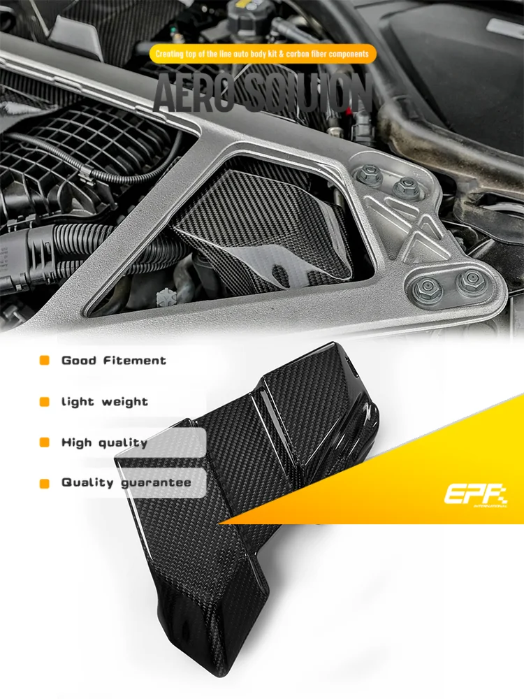 Для BMW M2 G87/M3 G80/G81/M4 G82/G83 углеродная клеммная крышка батарейного отсека (замена) - высококачественная карбоновая текстура 
Для BMW M2 G87/M3 G80/G81/M4 G82/G83 углеродная клеммная крышка батарейного отсека (замена) - высококачественная карбоновая текстура