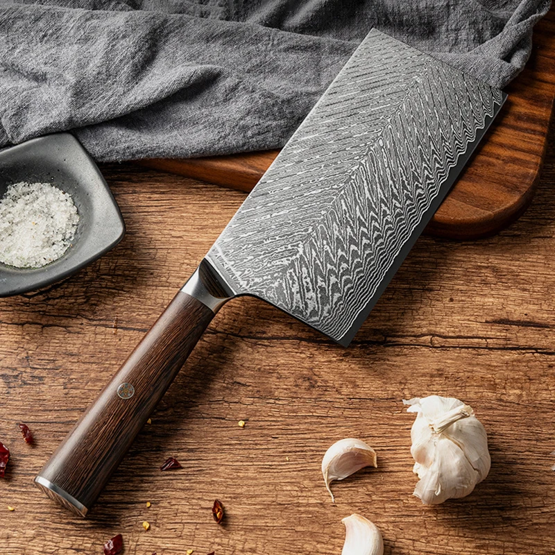 8 Inch Slicing Knife 67-Layer Damascus VG10 Steel Blade Wenge Handle Chef Cleaver Kitchen Knives For Cutting Vegetables And Meat
8 Inch Slicing Knife 67-Layer Damascus VG10 Steel Blade Wenge Handle Chef Cleaver Kitchen Knives For Cutting Vegetables And Meat