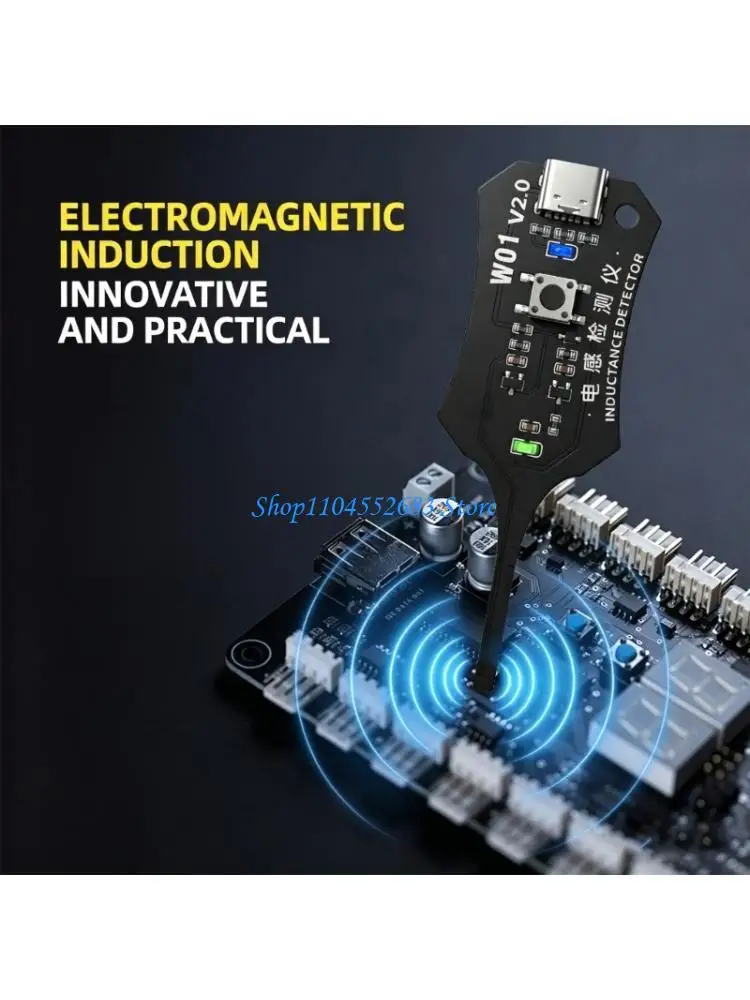 User Friendly Inductance Testing Tool W01 Inductor Detector With Type C Power Interfaces For Modern Connectivity
User Friendly Inductance Testing Tool W01 Inductor Detector With Type C Power Interfaces For Modern Connectivity