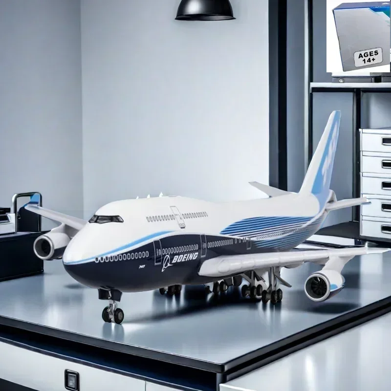 1/150 Scale 47CM Airplane B747 Aircraft Plane International Airline Model W Light and Wheel Diecast Plastic Resin Plane
1/150 Scale 47CM Airplane B747 Aircraft Plane International Airline Model W Light and Wheel Diecast Plastic Resin Plane