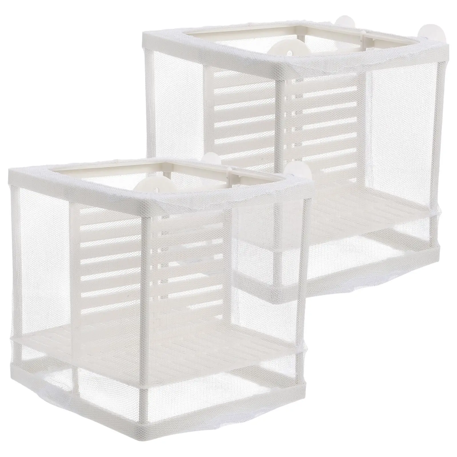 2 Pcs Fish Tank Isolation Net Breeder Box for Small Pregnant Newborn Shrimp Hatchery Aquarium Incubator Nursery for Small
2 Pcs Fish Tank Isolation Net Breeder Box for Small Pregnant Newborn Shrimp Hatchery Aquarium Incubator Nursery for Small
