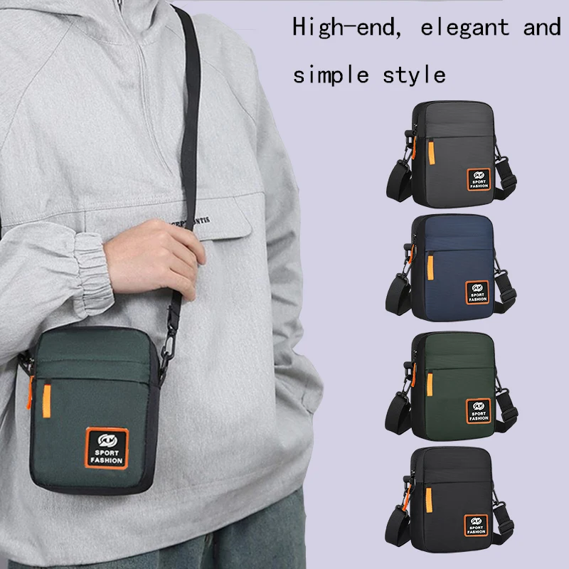 Men's rectangular bag with detachable shoulder strap - A single-shoulder bag suitable for business travel and casual use
Men's rectangular bag with detachable shoulder strap - A single-shoulder bag suitable for business travel and casual use