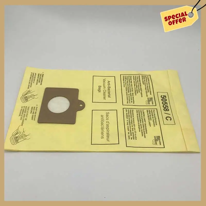 Classy-9Pcs Dust Bags For Kenmore Canister Type C Or Q 5055, 50558, 50557 And Panasonic Type C-5
Classy-9Pcs Dust Bags For Kenmore Canister Type C Or Q 5055, 50558, 50557 And Panasonic Type C-5