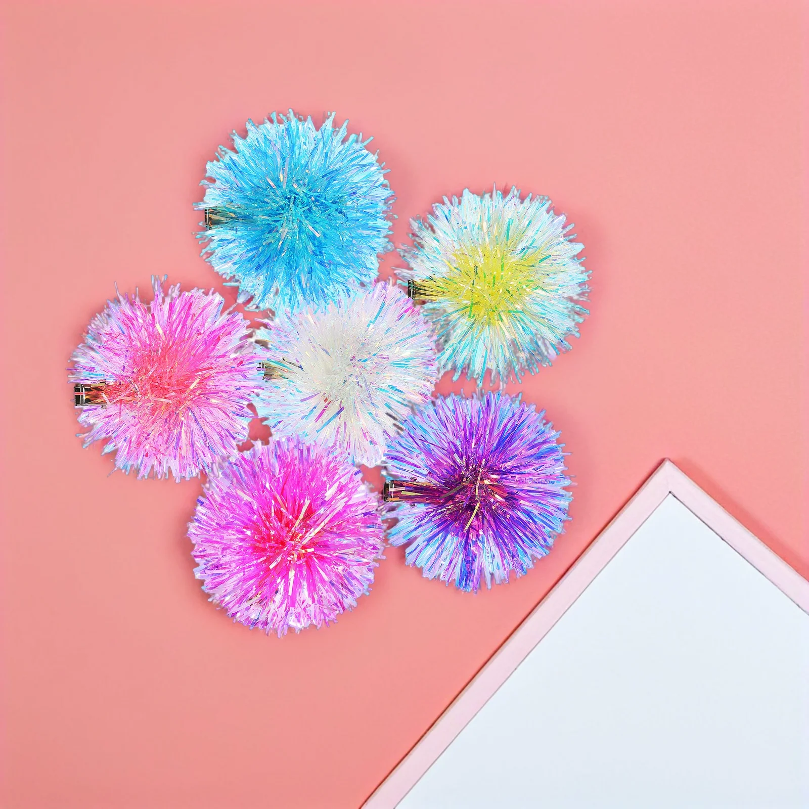 6 Pcs Bright Foil Ball Clips Stylish Lightweight Various Colors Hair Accessories Sectioning Thin Fine Hair Teen Women Barrettes
6 Pcs Bright Foil Ball Clips Stylish Lightweight Various Colors Hair Accessories Sectioning Thin Fine Hair Teen Women Barrettes
