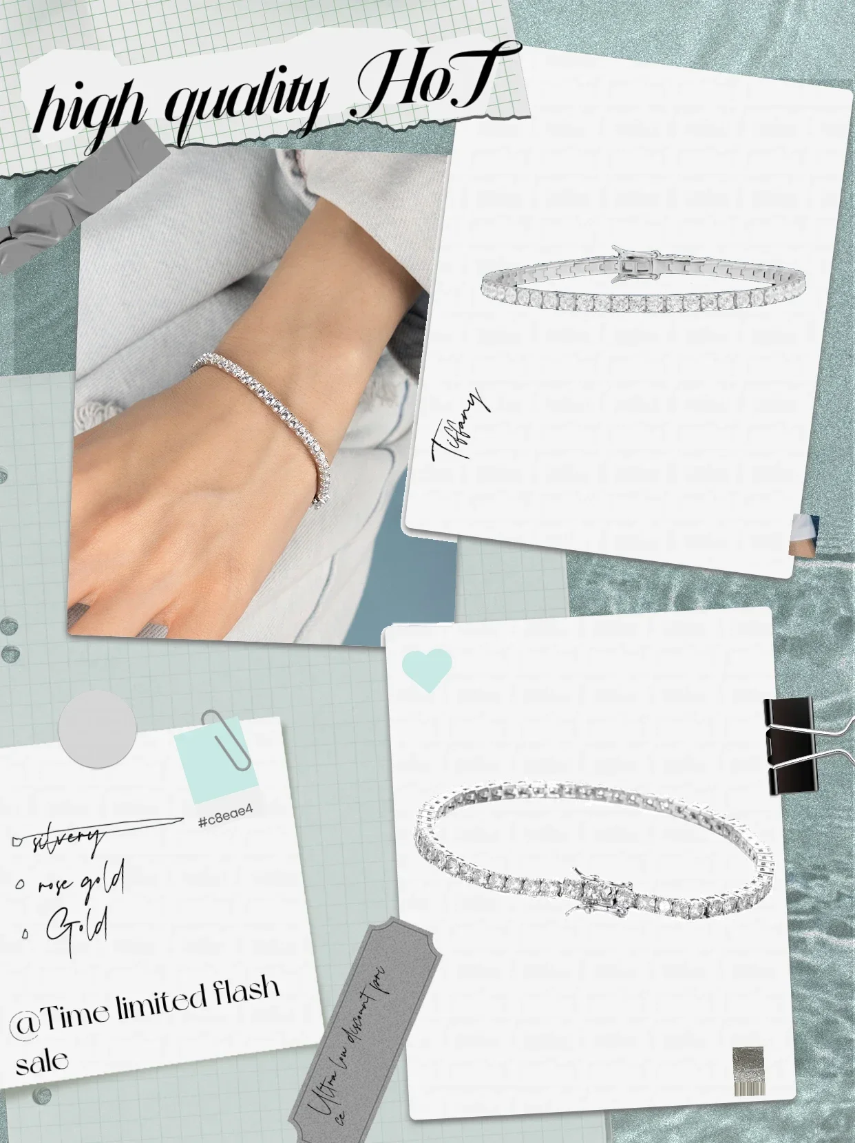 Solid Silver S925 Bracelet with Diamond and Zircon Shining Classic Couple Limited Edition Noble Luxury Female Couple OL Style
Solid Silver S925 Bracelet with Diamond and Zircon Shining Classic Couple Limited Edition Noble Luxury Female Couple OL Style