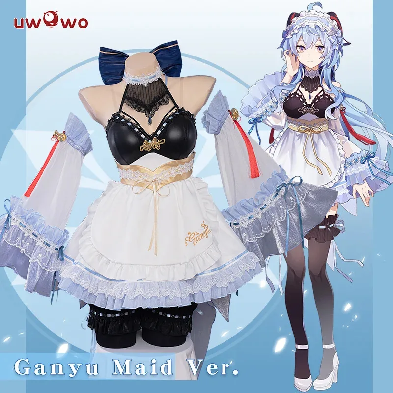 Qq28LQIN STOCK UWOWO Dress Game Impact Косплей Ganyu Костюмы на Хэллоуин Genshin Fanart Maid Outf
Qq28LQIN STOCK UWOWO Dress Game Impact Косплей Ganyu Костюмы на Хэллоуин Genshin Fanart Maid Outf
