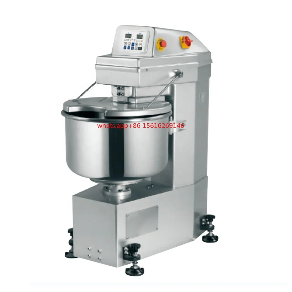 Commercial Bakery Flour Spiral Dough Mixer New Type 20L 30L 40L 50L Double Speed with Raise Head and Double Motions
Commercial Bakery Flour Spiral Dough Mixer New Type 20L 30L 40L 50L Double Speed with Raise Head and Double Motions
