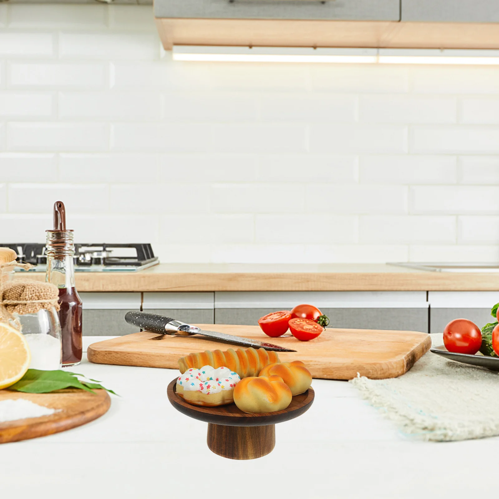 Wooden Cake Stand Rustic Fruit Tray Multi-Function Snack Storage Dessert Display For Party Wedding Bakery Hotel Serving
Wooden Cake Stand Rustic Fruit Tray Multi-Function Snack Storage Dessert Display For Party Wedding Bakery Hotel Serving