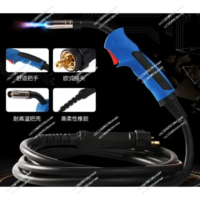 Air Cooled Euro Connector MAG Welder Gun for 180A Welding Machine - 10ft Length 15AK MIG Welding Torch 3m 10ft
Air Cooled Euro Connector MAG Welder Gun for 180A Welding Machine - 10ft Length 15AK MIG Welding Torch 3m 10ft