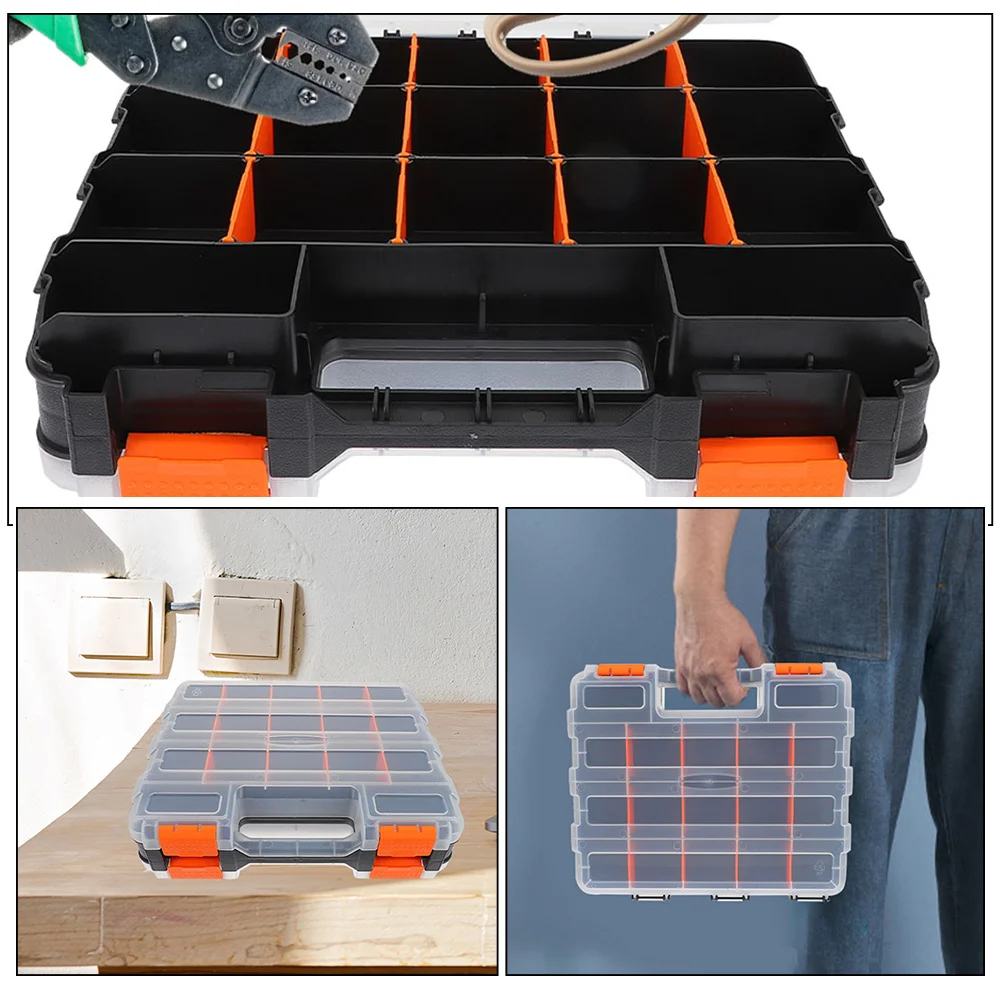 322pcs Tool Accessory Box Clear Compartment Storage Case For Beads Jewelry Electronic Components Small Parts Organizer Container
322pcs Tool Accessory Box Clear Compartment Storage Case For Beads Jewelry Electronic Components Small Parts Organizer Container