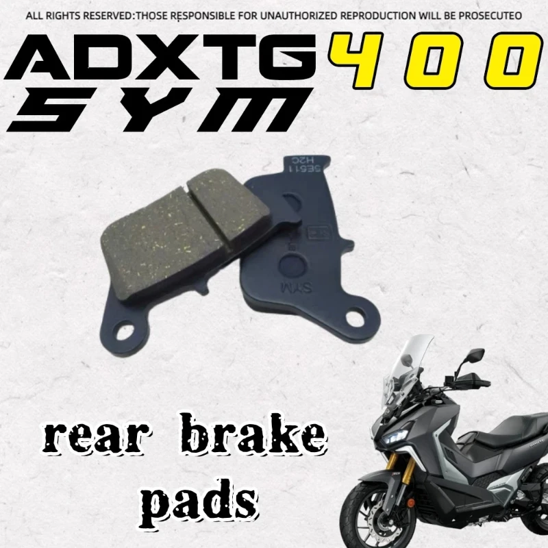 For SYM ADXTG 400 Front and rear brake pads, friction pads, sym adx tg 400, 400 adx tg
For SYM ADXTG 400 Front and rear brake pads, friction pads, sym adx tg 400, 400 adx tg