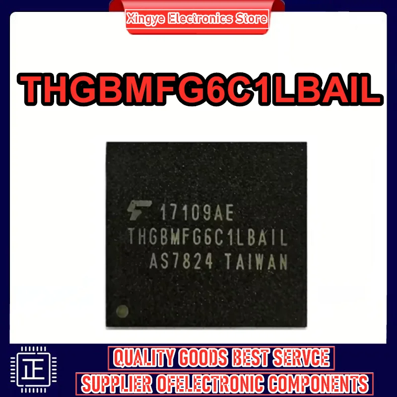 THGBMFG6C1LBAIL 8GB 5.0 version EMMC flash IC font library 0-10 New Original in stock
THGBMFG6C1LBAIL 8GB 5.0 version EMMC flash IC font library 0-10 New Original in stock