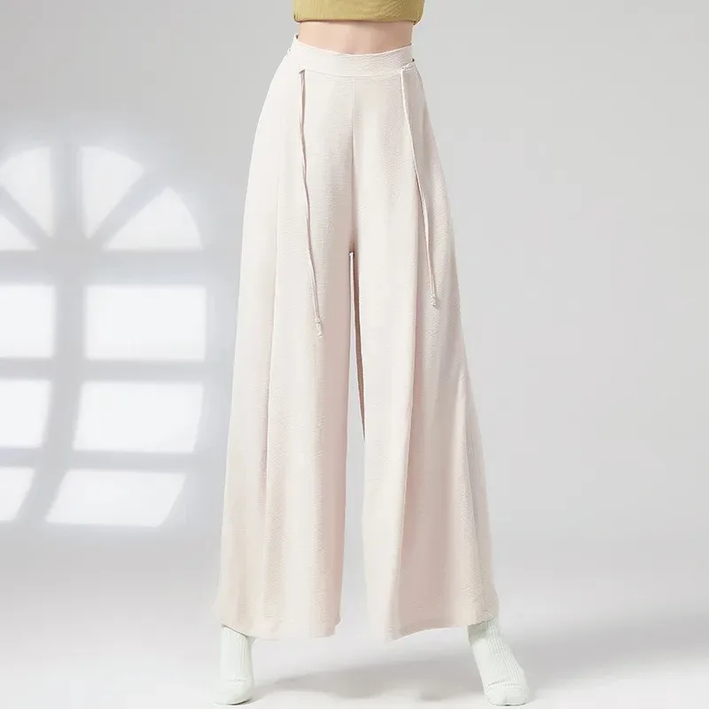 Classical dance practice suit women's pants wide-leg pants elegant Chinese dance clothing modern dance straight trousers
Classical dance practice suit women's pants wide-leg pants elegant Chinese dance clothing modern dance straight trousers