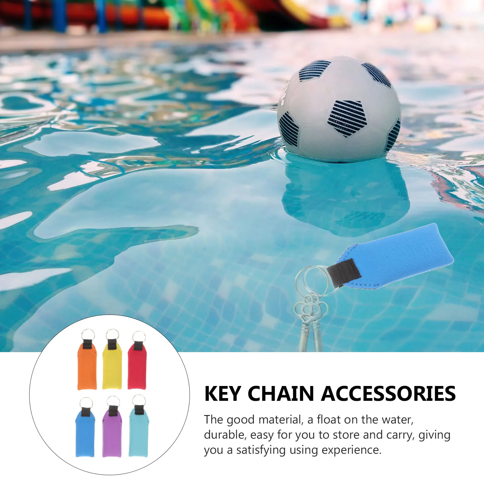 6 Pcs Keyring Buoyant Keychain Water Keychains Bulk Cool Outdoor Beach Floating Boat Accessory Floatable Rings
6 Pcs Keyring Buoyant Keychain Water Keychains Bulk Cool Outdoor Beach Floating Boat Accessory Floatable Rings