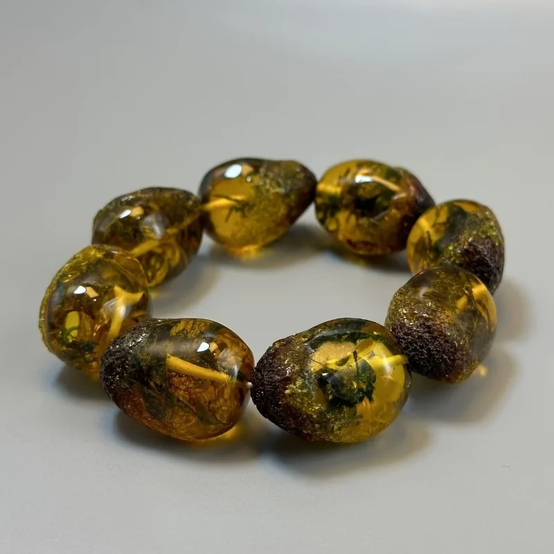 Sea Grass Amber Bracelet, Suitable for Play and Leisure, Men's and Women's Jewelry
Sea Grass Amber Bracelet, Suitable for Play and Leisure, Men's and Women's Jewelry