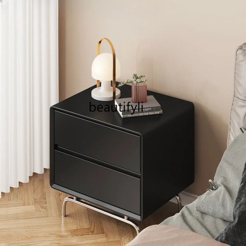 Solid Wood Nordic Style Bedside Table Extremely Narrow Storage Light Luxury Bedroom Retro Storage Rack
Solid Wood Nordic Style Bedside Table Extremely Narrow Storage Light Luxury Bedroom Retro Storage Rack