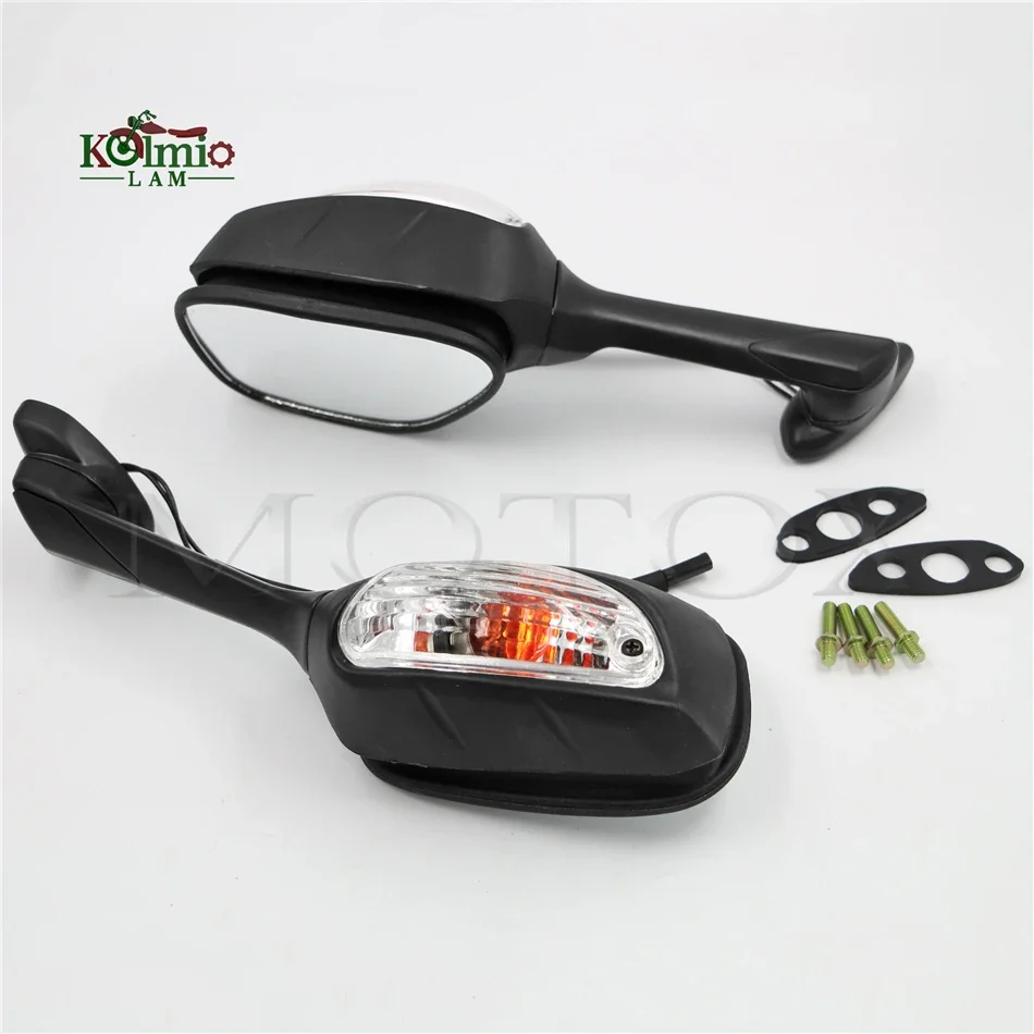 Подходит для GSXR 600 GSXR 750 GSXR 1000 GSX-R 2005-2021 SV650S SV1000S 2003-2008 боковое зеркало заднего вида с индикатором уровня поворота
Подходит для GSXR 600 GSXR 750 GSXR 1000 GSX-R 2005-2021 SV650S SV1000S 2003-2008 боковое зеркало заднего вида с индикатором уровня поворота