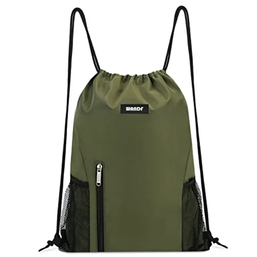 Drawstring Backpack Sports Gym Sackpack with Mesh Pockets Water Resistant String Bag for Women Men Dark
Drawstring Backpack Sports Gym Sackpack with Mesh Pockets Water Resistant String Bag for Women Men Dark