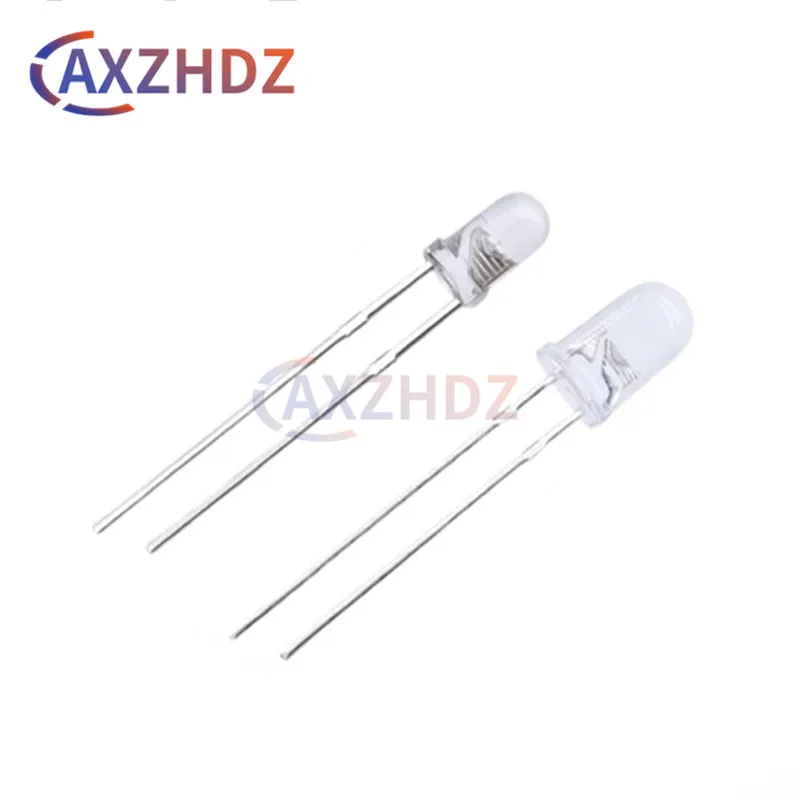 100PCS 3mm 5mm F3 F5 Super Bright Water Clear Green Red White Yellow Blue Light LED Bulbs Emitting Diode Transparent Round
100PCS 3mm 5mm F3 F5 Super Bright Water Clear Green Red White Yellow Blue Light LED Bulbs Emitting Diode Transparent Round