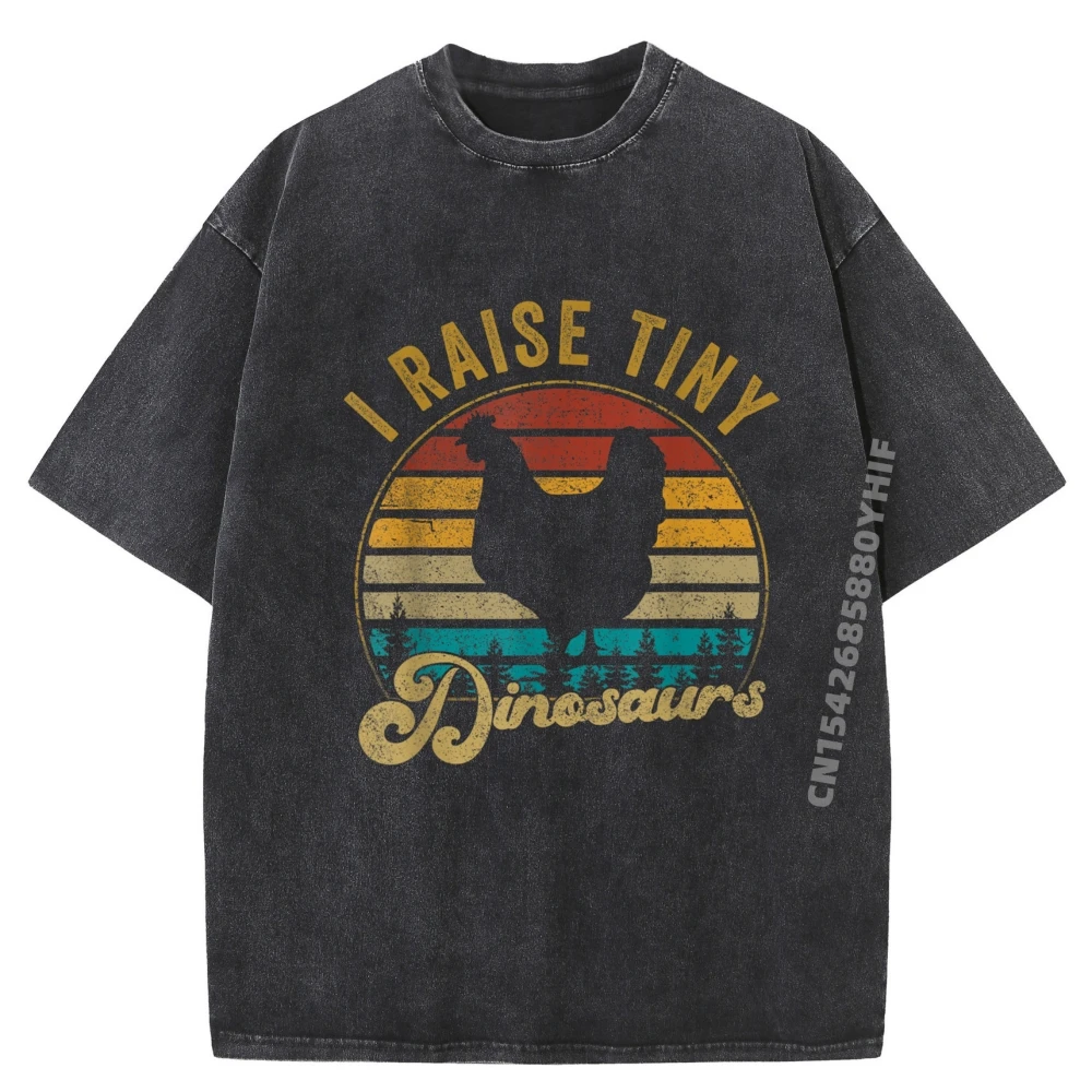 I Raise Tiny Dinosaurs Vintage Retro 70S Chicken Silhouette T Shirt 100% Cotton Winter Men Clothes Retro Washed Tshirt For Men
I Raise Tiny Dinosaurs Vintage Retro 70S Chicken Silhouette T Shirt 100% Cotton Winter Men Clothes Retro Washed Tshirt For Men