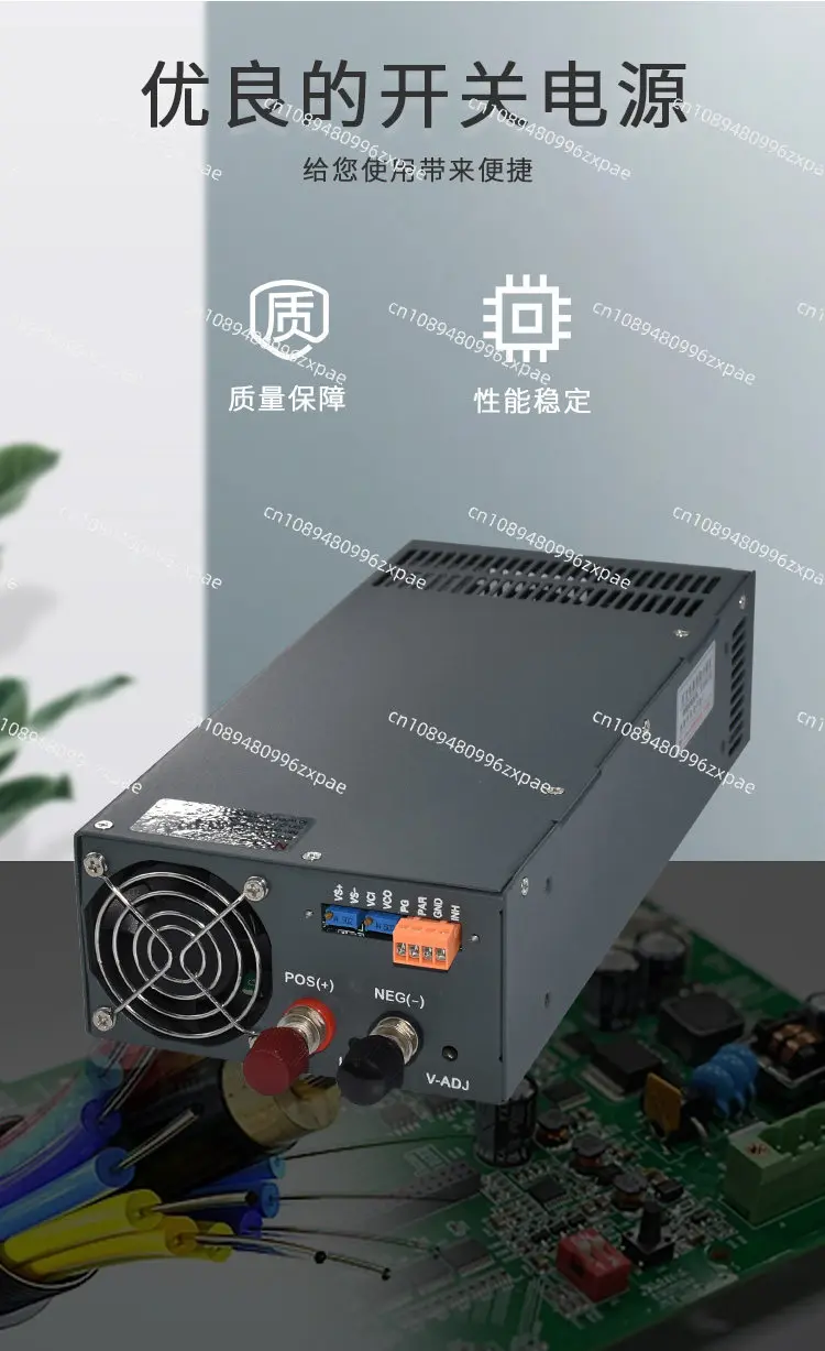 Импульсный источник питания высокой мощности 1000 Вт S-1200W1500/2000-12В36В48В
Импульсный источник питания высокой мощности 1000 Вт S-1200W1500/2000-12В36В48В