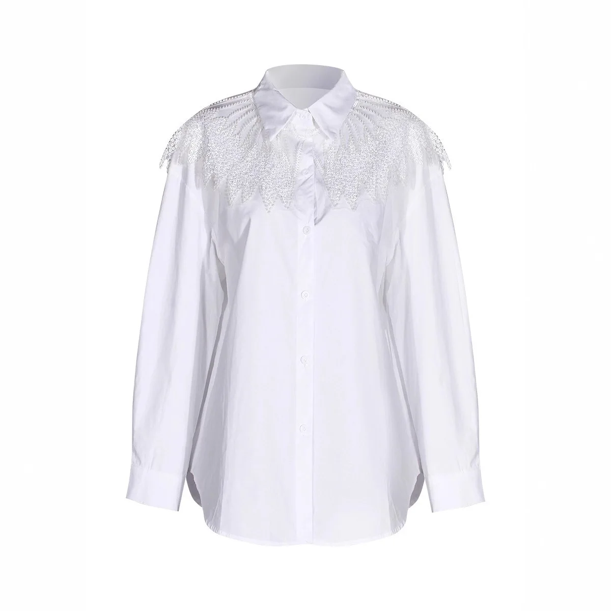SuperAen European and American Style 2025 Autumn New Embroidered Flares Sequined Design Loose Fashion Long-sleeved Shirts
SuperAen European and American Style 2025 Autumn New Embroidered Flares Sequined Design Loose Fashion Long-sleeved Shirts