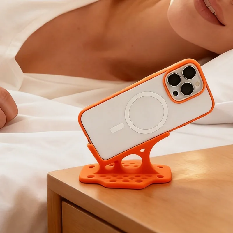 1pc Stable Ergonomic Phone Stand – Lazy Side Lying Style for Bedside/Sofa, Comfortable Plastic Holder, Great Gift
1pc Stable Ergonomic Phone Stand – Lazy Side Lying Style for Bedside/Sofa, Comfortable Plastic Holder, Great Gift