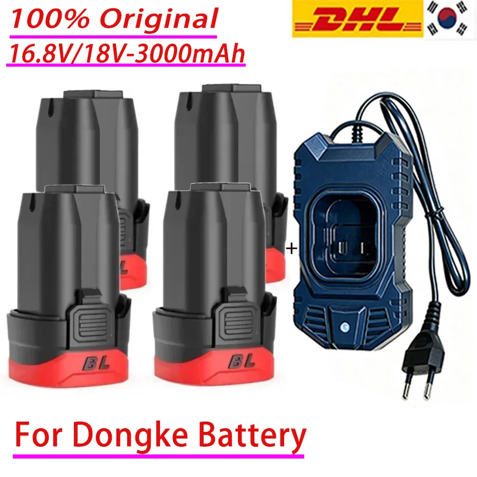 16.8V/18V 3.0Ah Li-ion Battery for Dongke Brushless Hand Drills Household Electric Screwdrivers Tapping Cordless Impact Drills
16.8V/18V 3.0Ah Li-ion Battery for Dongke Brushless Hand Drills Household Electric Screwdrivers Tapping Cordless Impact Drills