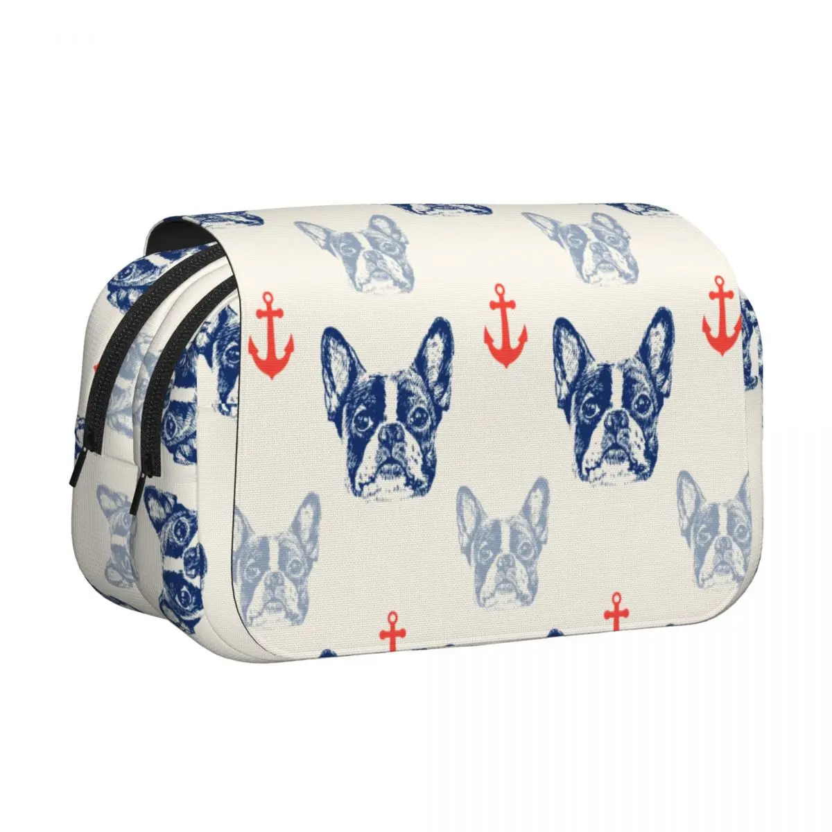 Модный пенал-футляр для ручек и карандашей с двойным отсеком и дизайном «французский бульдог», для школьных принадлежностей, подарков и канцелярии
Модный пенал-футляр для ручек и карандашей с двойным отсеком и дизайном «французский бульдог», для школьных принадлежностей, подарков и канцелярии