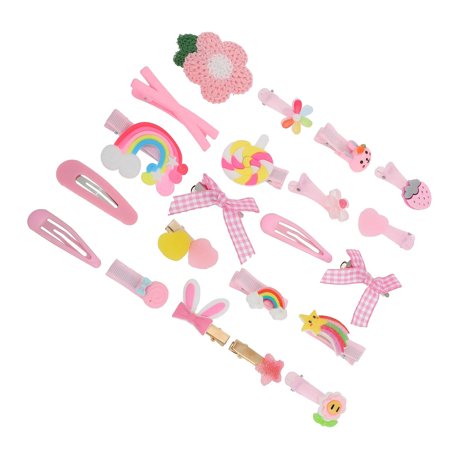 21Pcs Children Hairpin Cartoon Kids Hair Clips Bowknot Flower Hairpin Baby Girls Lovely Hair Accessories Flower Hairpins
21Pcs Children Hairpin Cartoon Kids Hair Clips Bowknot Flower Hairpin Baby Girls Lovely Hair Accessories Flower Hairpins