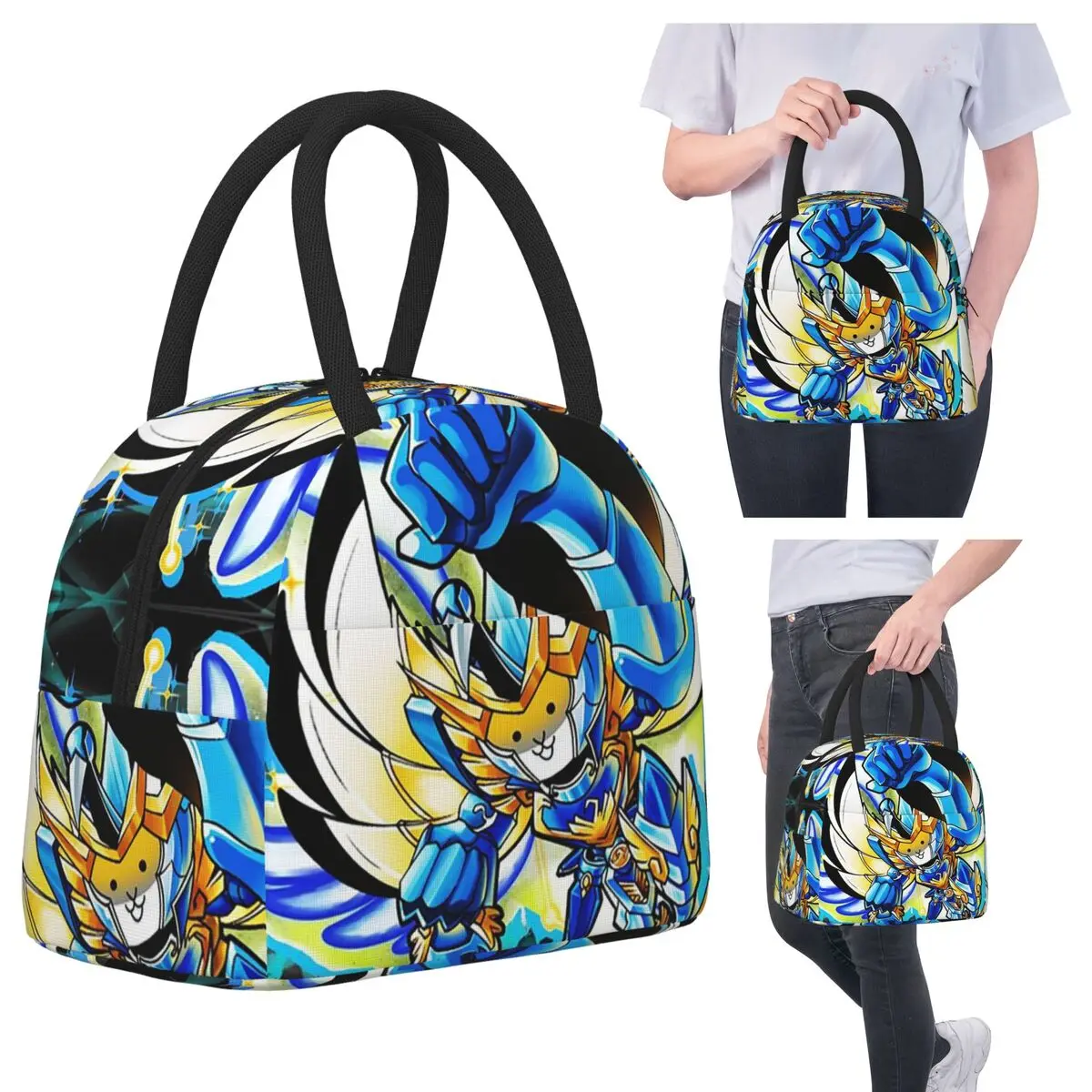 Battle Cats - Cosmo Lunch Bags Insulated Bento Box Portable Lunch Tote Leakproof Picnic Bags Cooler Bag for Woman Student Office
Battle Cats - Cosmo Lunch Bags Insulated Bento Box Portable Lunch Tote Leakproof Picnic Bags Cooler Bag for Woman Student Office