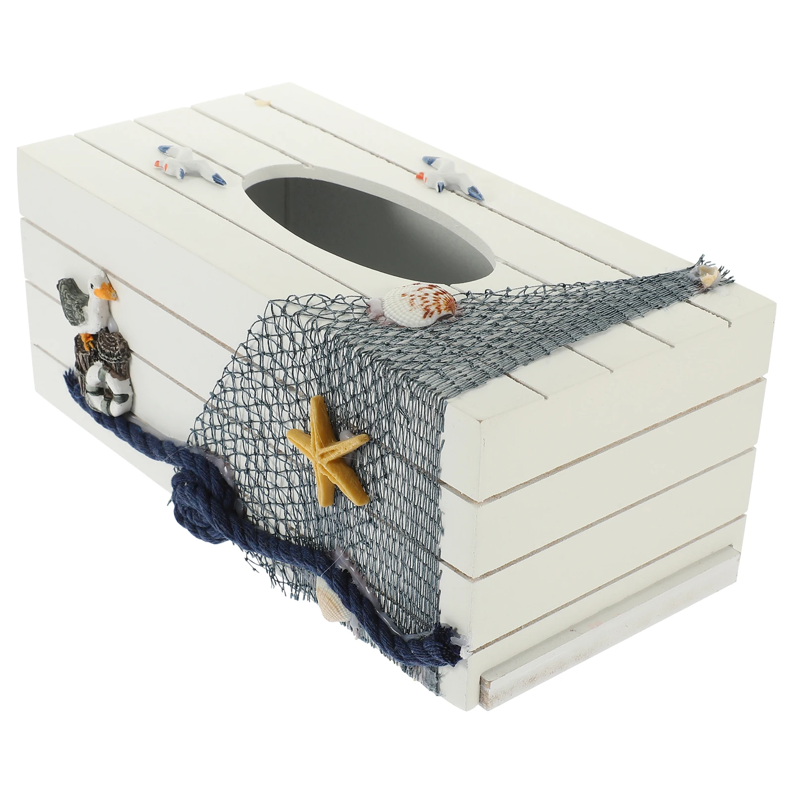 1pc Seagull Tissue Box Mediterranean Style Napkin Holder for Living Room Bedroom Kitchen Bathroom Opening Easy Use
1pc Seagull Tissue Box Mediterranean Style Napkin Holder for Living Room Bedroom Kitchen Bathroom Opening Easy Use