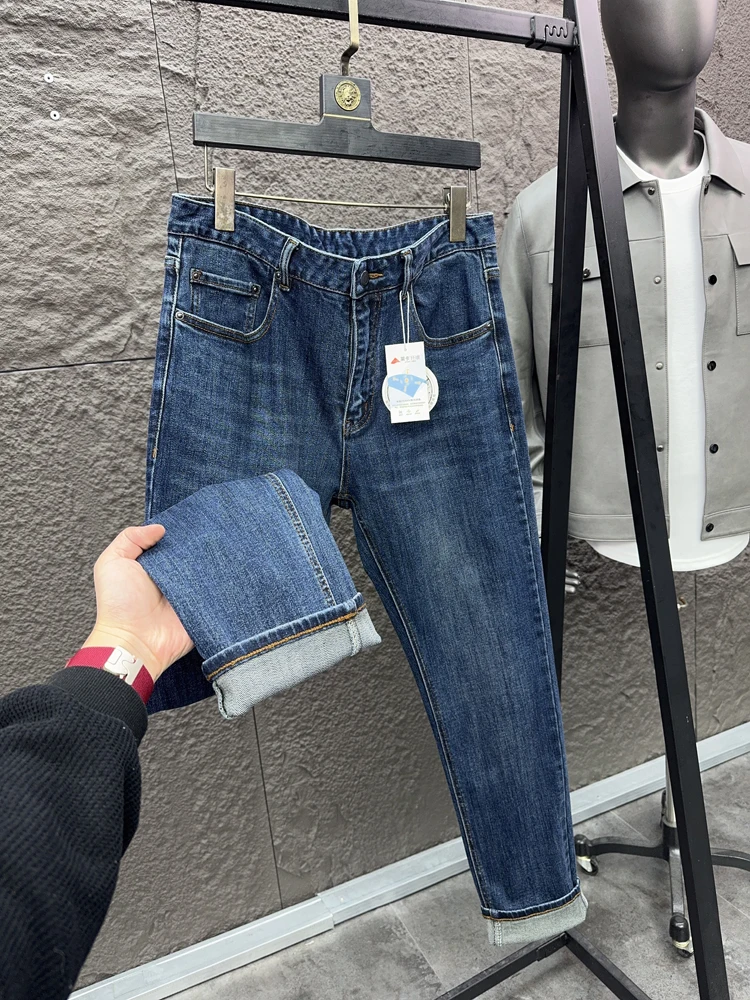 Эластичные прямые джинсы, мужские длинные хлопковые джинсы высокого класса, эластичные облегающие джинсы Pampa & Brand Spring Modern Sle
Эластичные прямые джинсы, мужские длинные хлопковые джинсы высокого класса, эластичные облегающие джинсы Pampa & Brand Spring Modern Sle