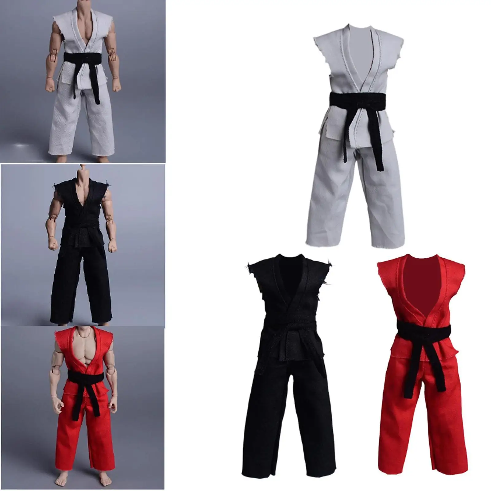 1/12 Action Figures Kimono Handmade Accessories DIY Doll Dress up Miniature 6" Figure Fighting Judo Uniform Doll Clothes
1/12 Action Figures Kimono Handmade Accessories DIY Doll Dress up Miniature 6" Figure Fighting Judo Uniform Doll Clothes