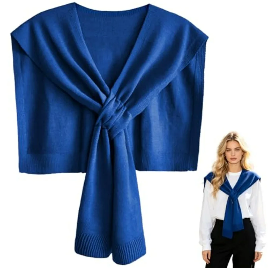 huablo Women's Fashion Knitted Shawl - Sweater Shawl for Air-Conditioned Rooms
huablo Women's Fashion Knitted Shawl - Sweater Shawl for Air-Conditioned Rooms