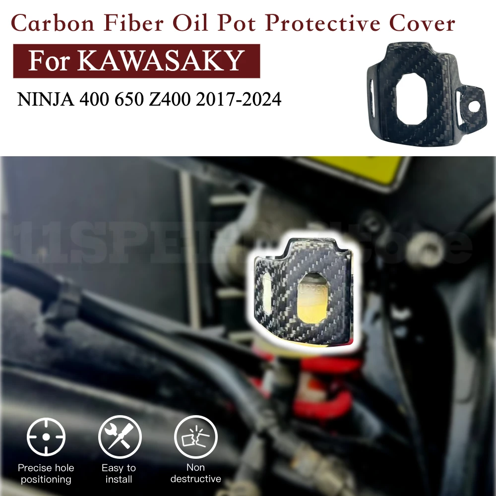 motos accessories Carbon Fiber Rear Brake Fluid Reservoir Oil Pot Protective Cover New For Kawasaki NINJA 400 650 Z400 2017-2024
motos accessories Carbon Fiber Rear Brake Fluid Reservoir Oil Pot Protective Cover New For Kawasaki NINJA 400 650 Z400 2017-2024